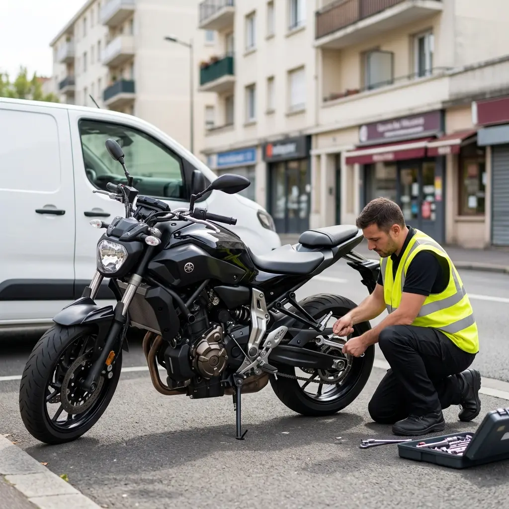 Un accompagnement serein pour tous les motards de la commune