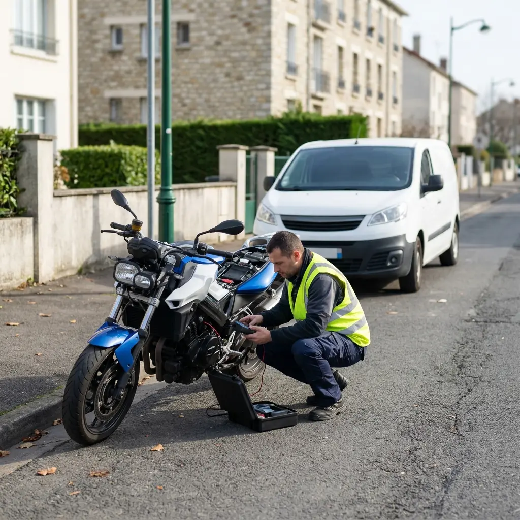 Dépannage moto Bois-Colombes (92270)