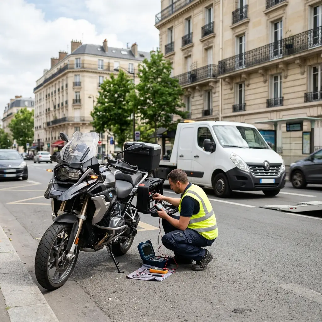 Dépannage moto Levallois-Perret (92300)