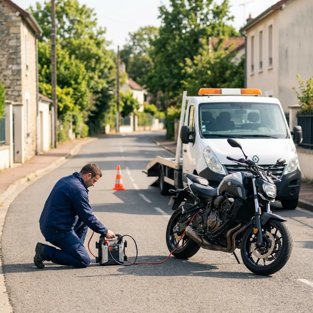 Dépannage moto Garches (92380)