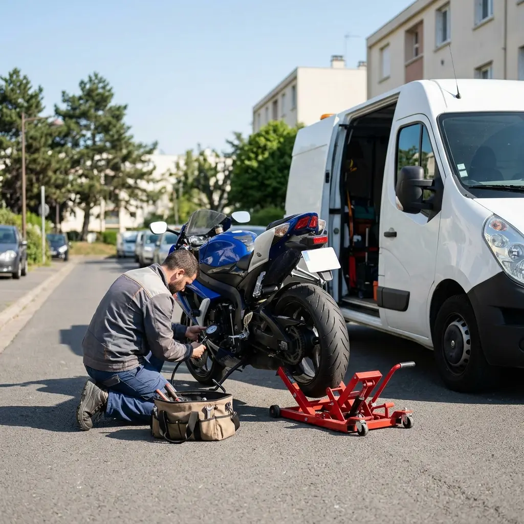 Une assistance moto sereine et transparente pour tous
