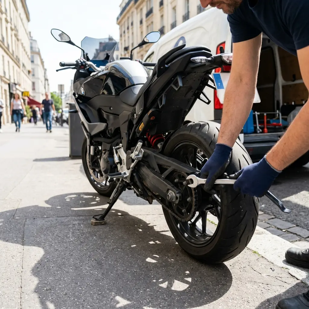 Une assistance moto fiable pour reprendre la route sereinement