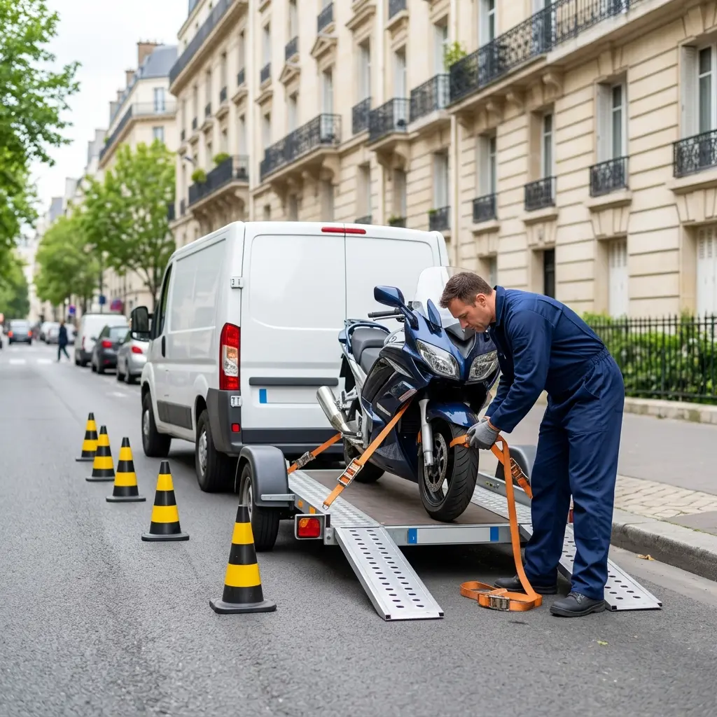 Besoin d'un dépannage moto rapide à Courbevoie ?