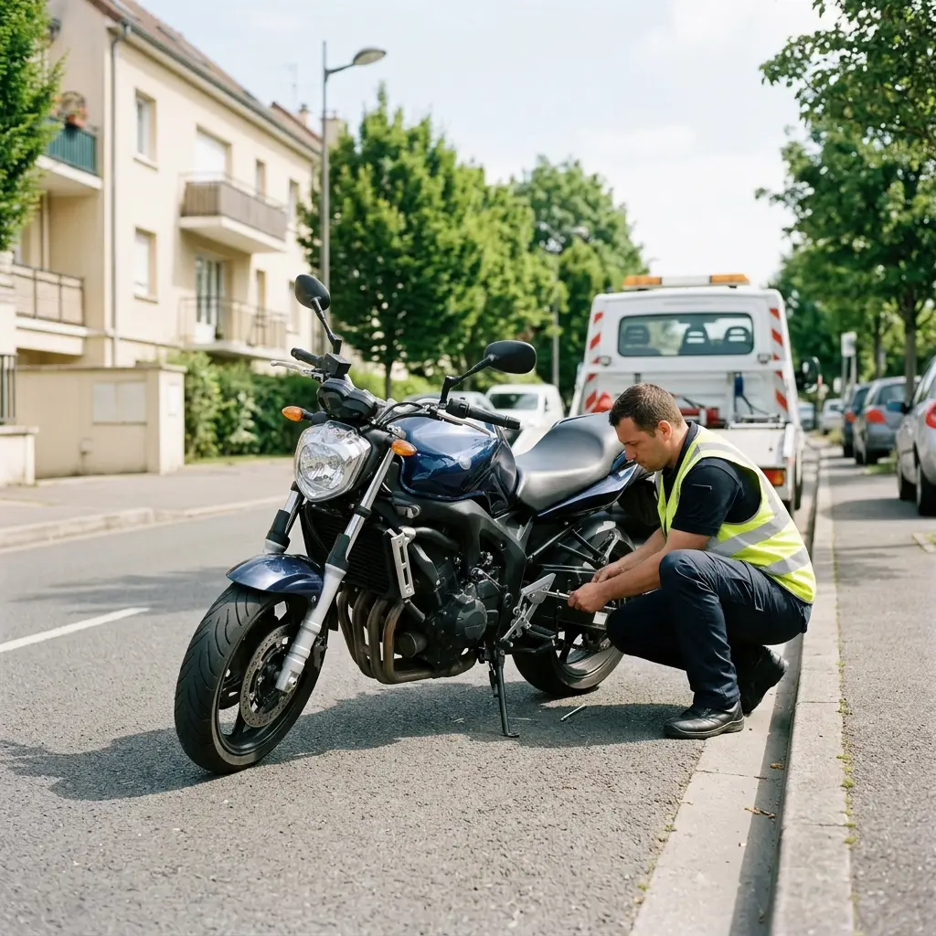 Dépannage moto Rueil-Malmaison (92500)