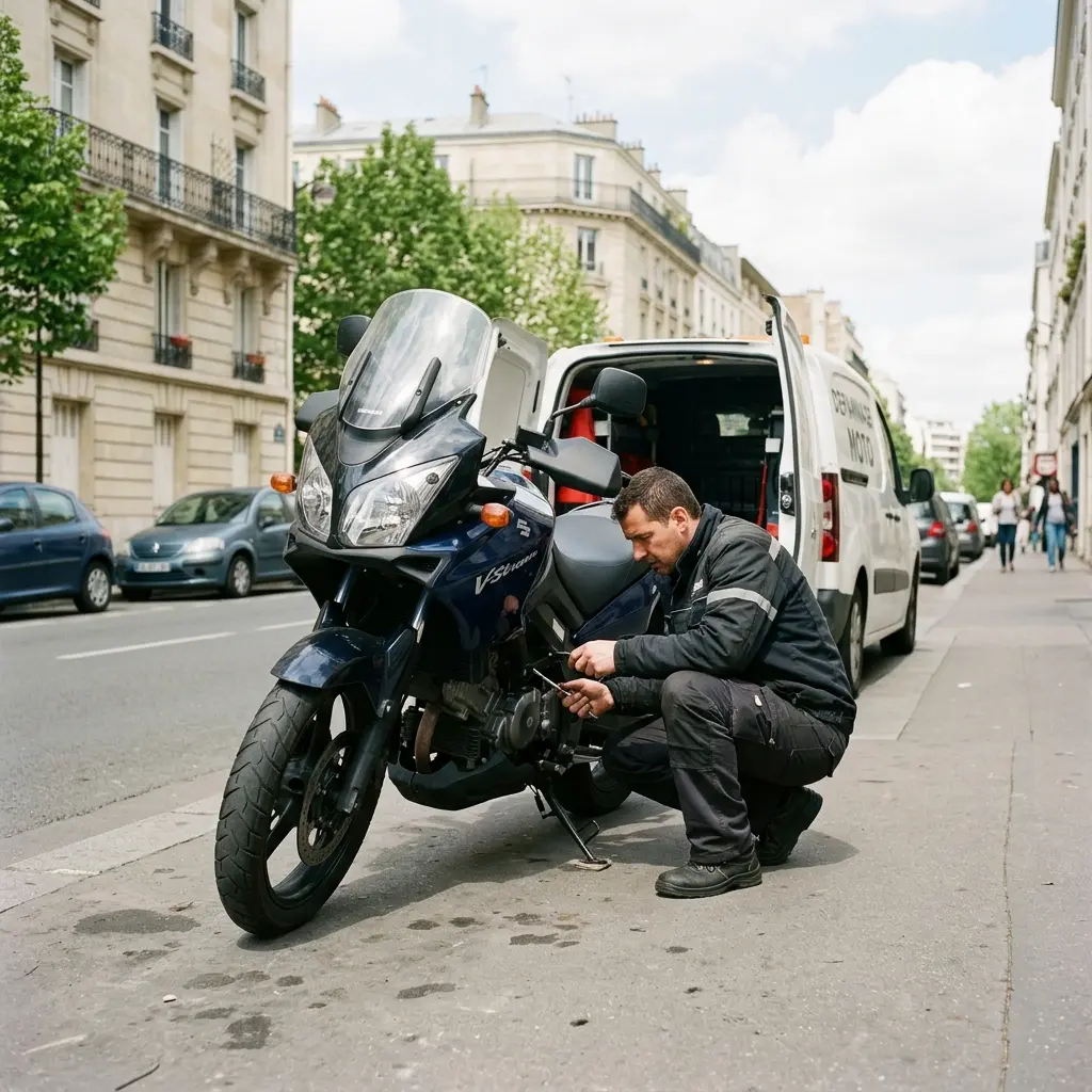Les bons réflexes en cas de panne de moto à Asnières-sur-Seine