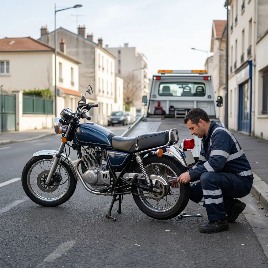 Dépannage moto Asnières-sur-Seine (92600)