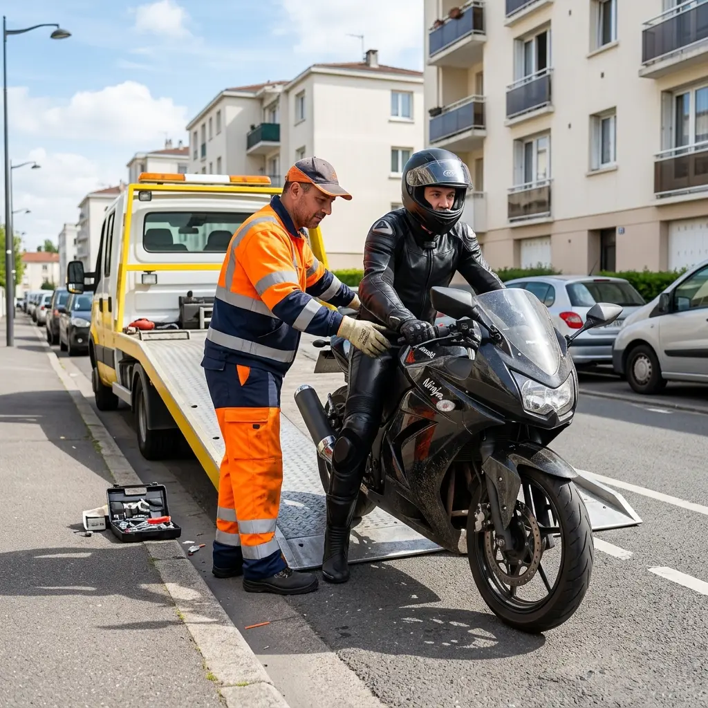 Besoin d'un dépannage moto rapide à Colombes ?