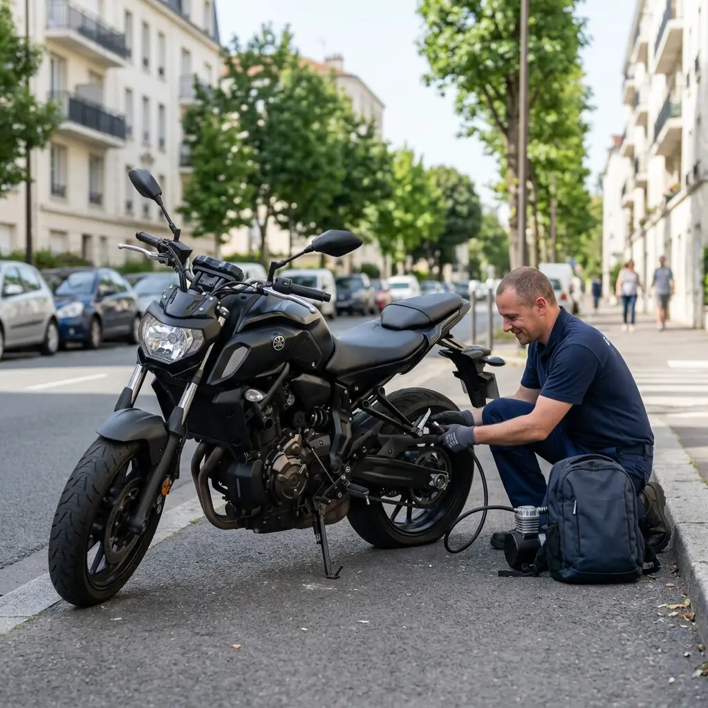 Besoin d'un dépannage moto rapide à Puteaux ?