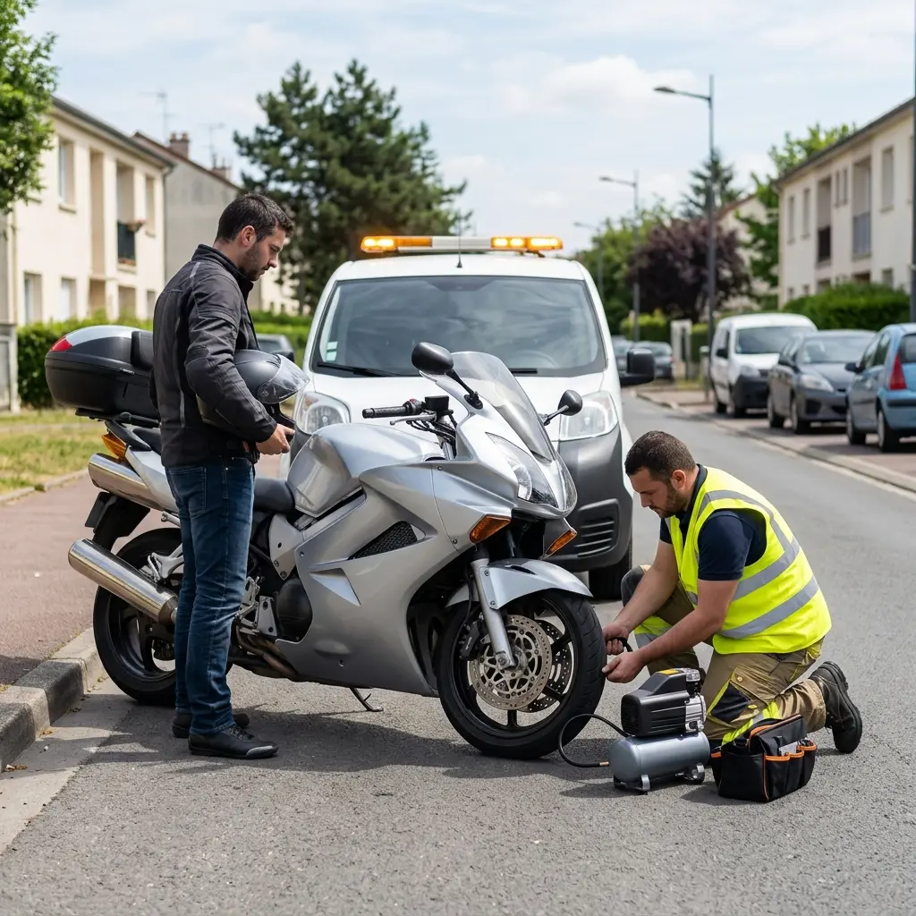 Un service de dépannage fiable et transparent pour votre moto