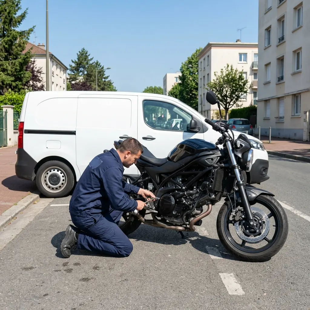 Dépannage moto Noisy-le-Sec (93130)