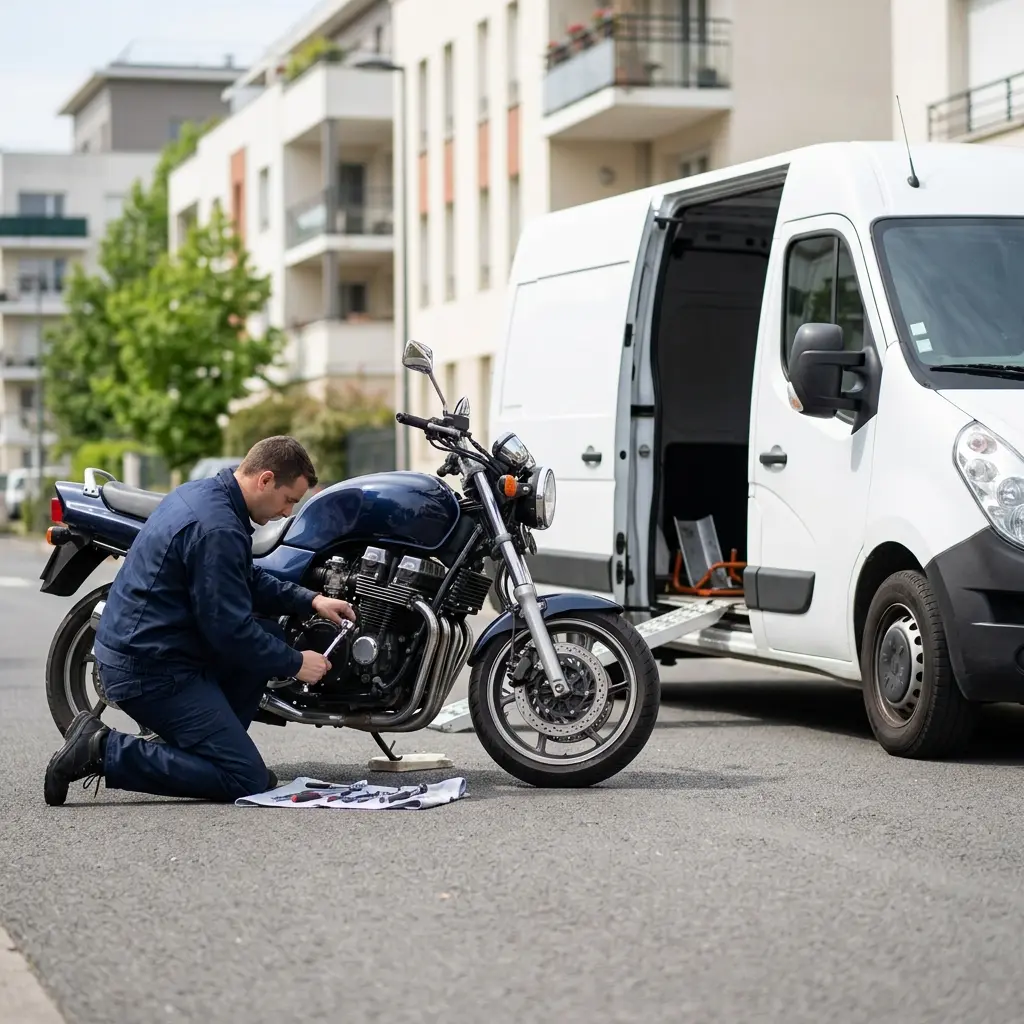 Dépannage moto Noisy-le-Grand (93160)