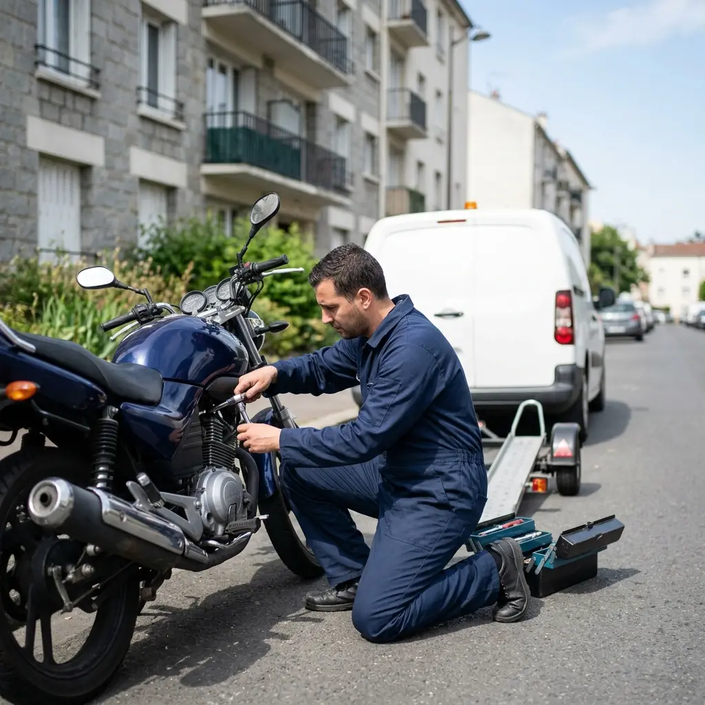 Une prise en charge technique et sécurisée de votre moto
