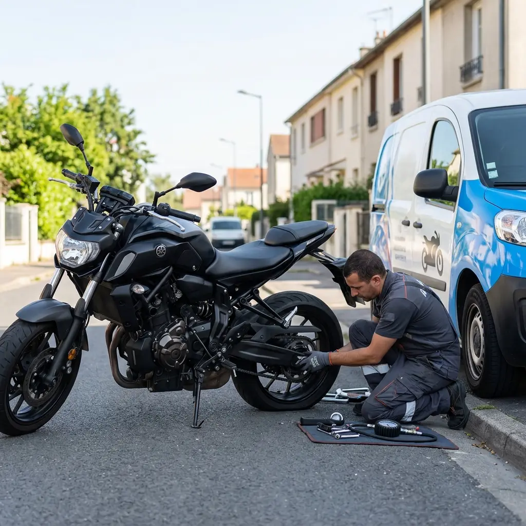 Dépannage moto Romainville (93230)