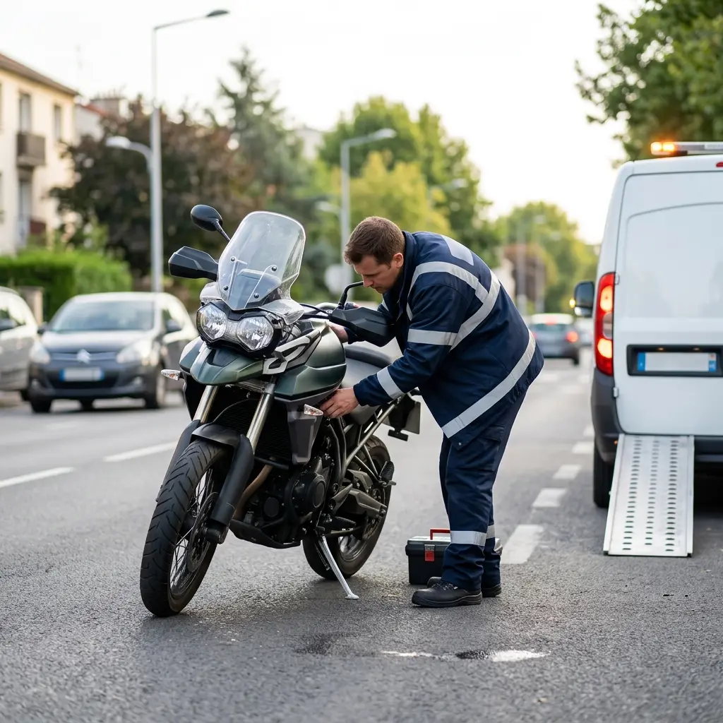 Besoin d'un dépannage moto rapide à Stains ?