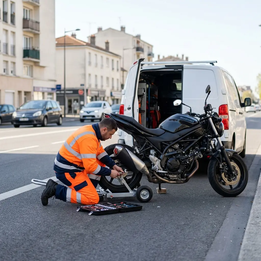 Dépannage moto Stains (93240)