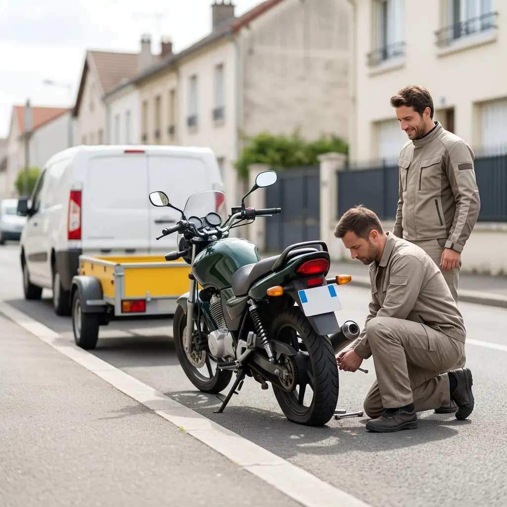 Dépannage moto Les Lilas (93260)