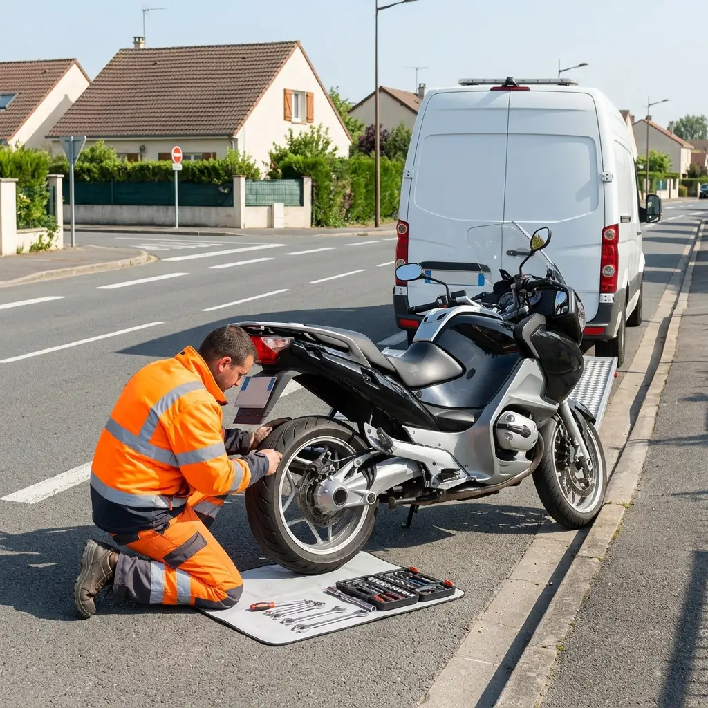 Dépannage moto Tremblay-en-France (93290)