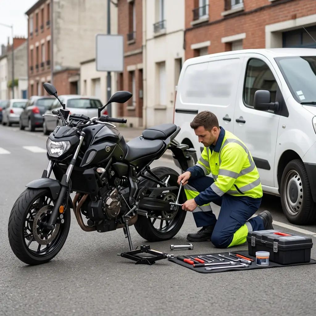 Un service de remorquage moto professionnel et sécurisé
