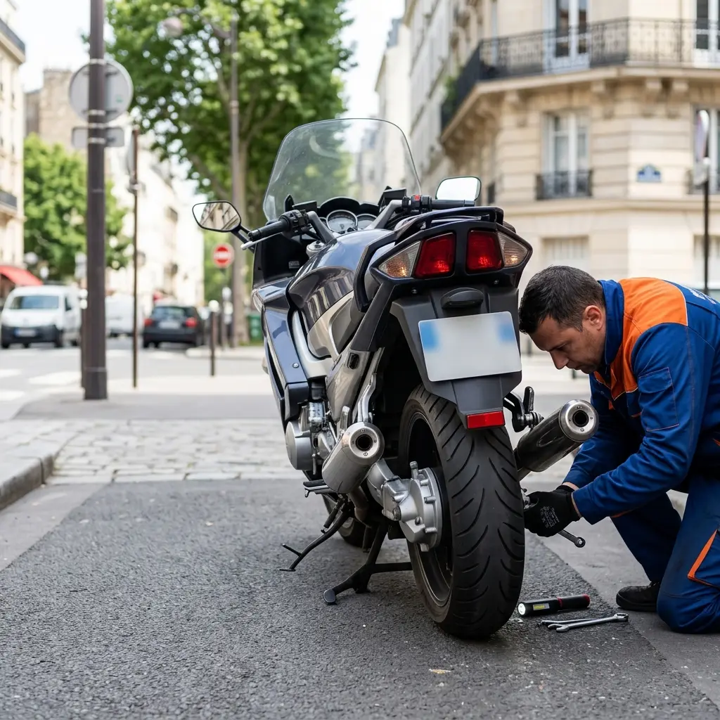 Une assistance moto professionnelle et transparente