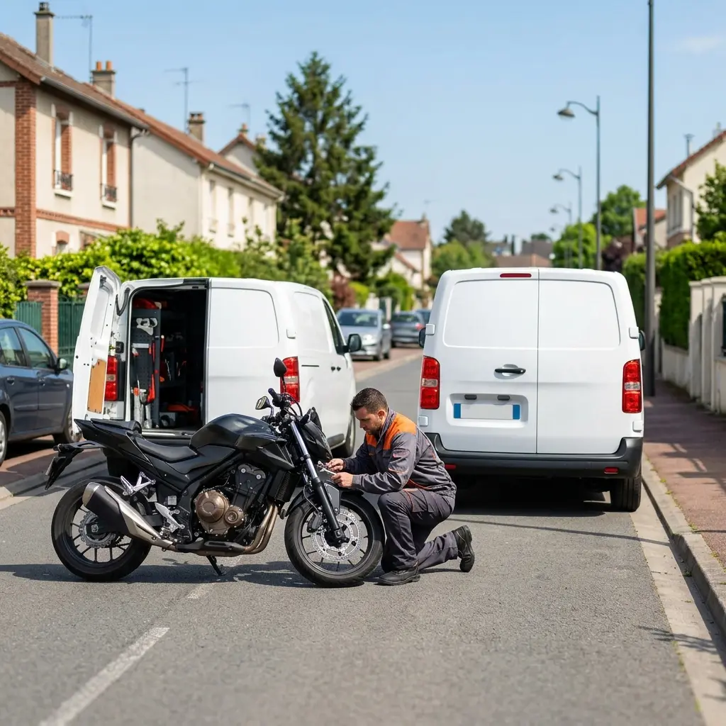 Dépannage moto Les Pavillons-sous-Bois (93320)