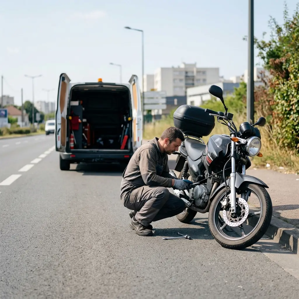 Comment se déroule l'intervention de dépannage au Bourget ?