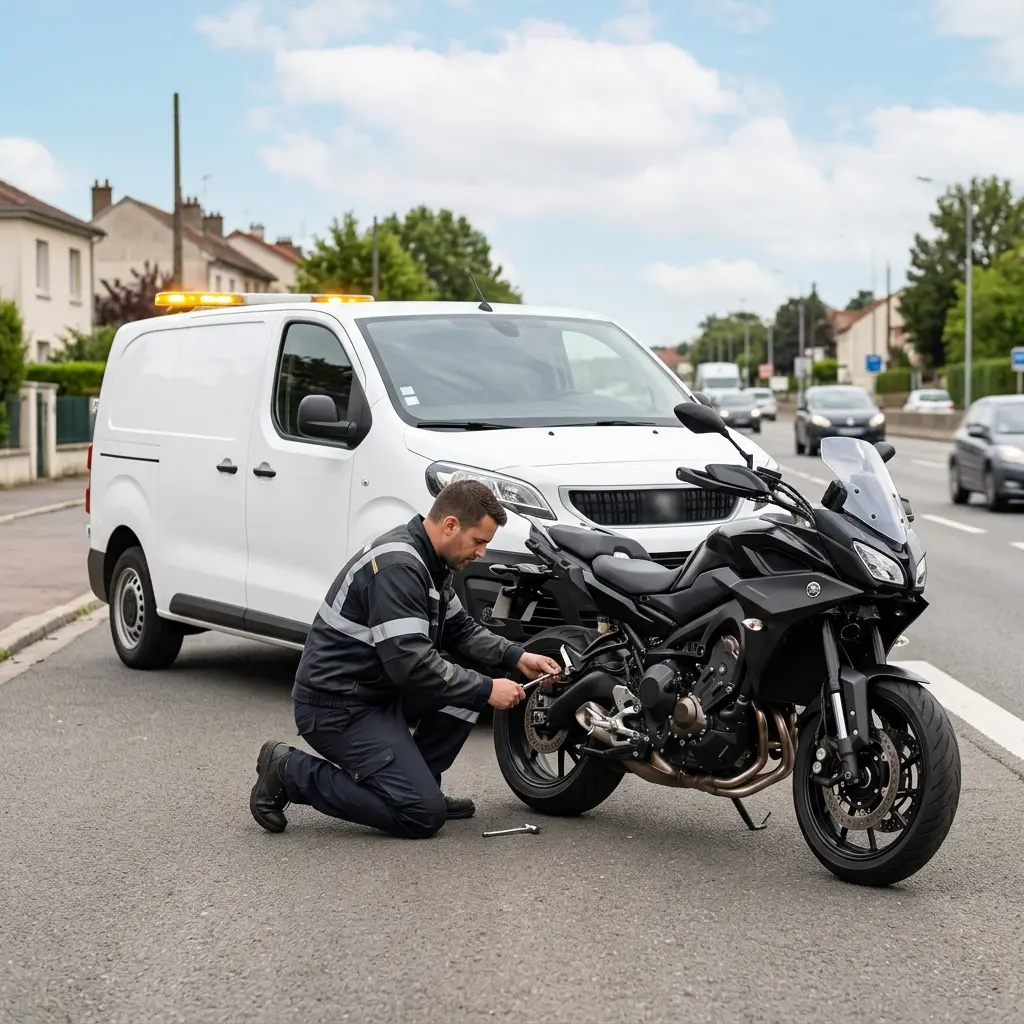 Dépannage moto Le Bourget (93350)