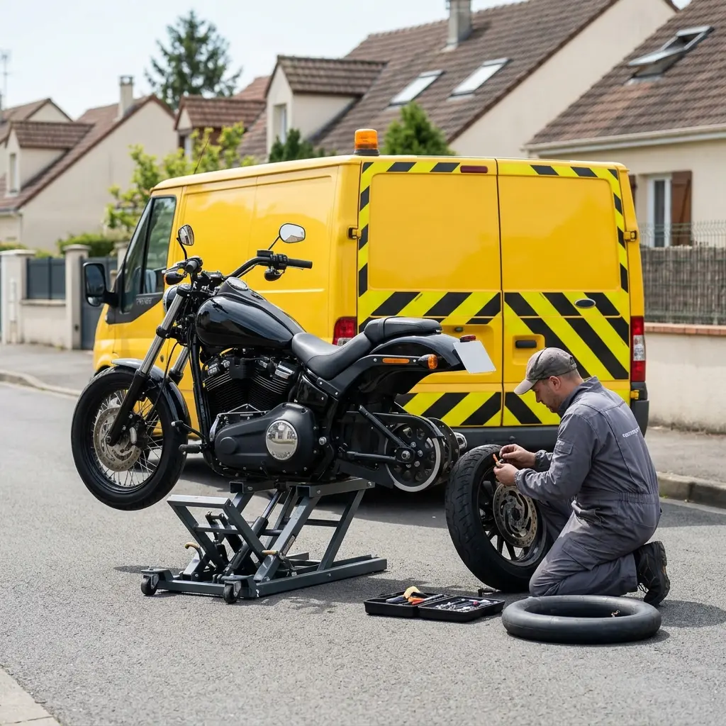 Une assistance moto professionnelle pour reprendre la route sereinement