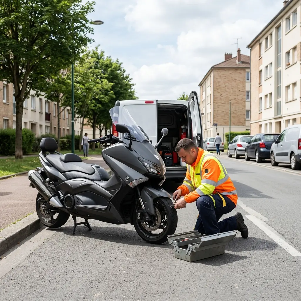 Dépannage moto Clichy-sous-Bois (93390)