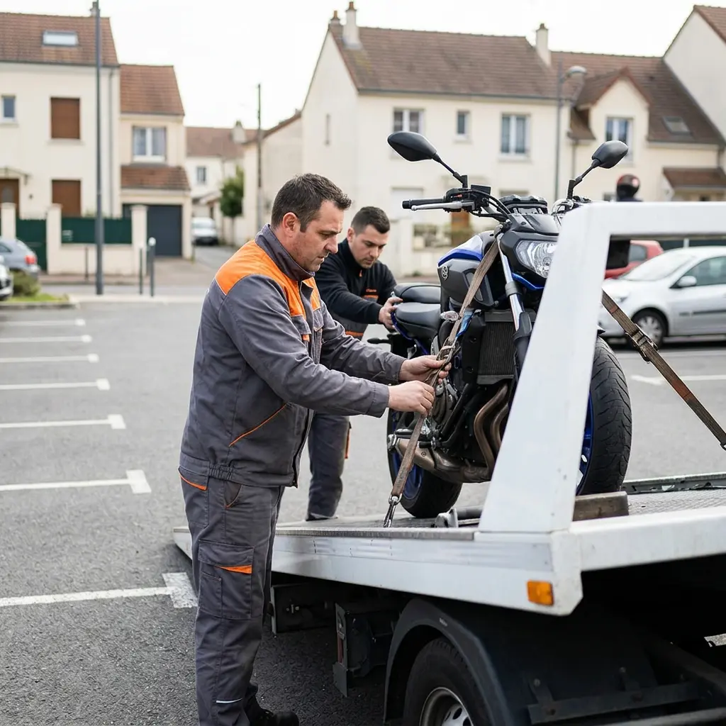 Les gestes essentiels pour sécuriser votre moto en panne