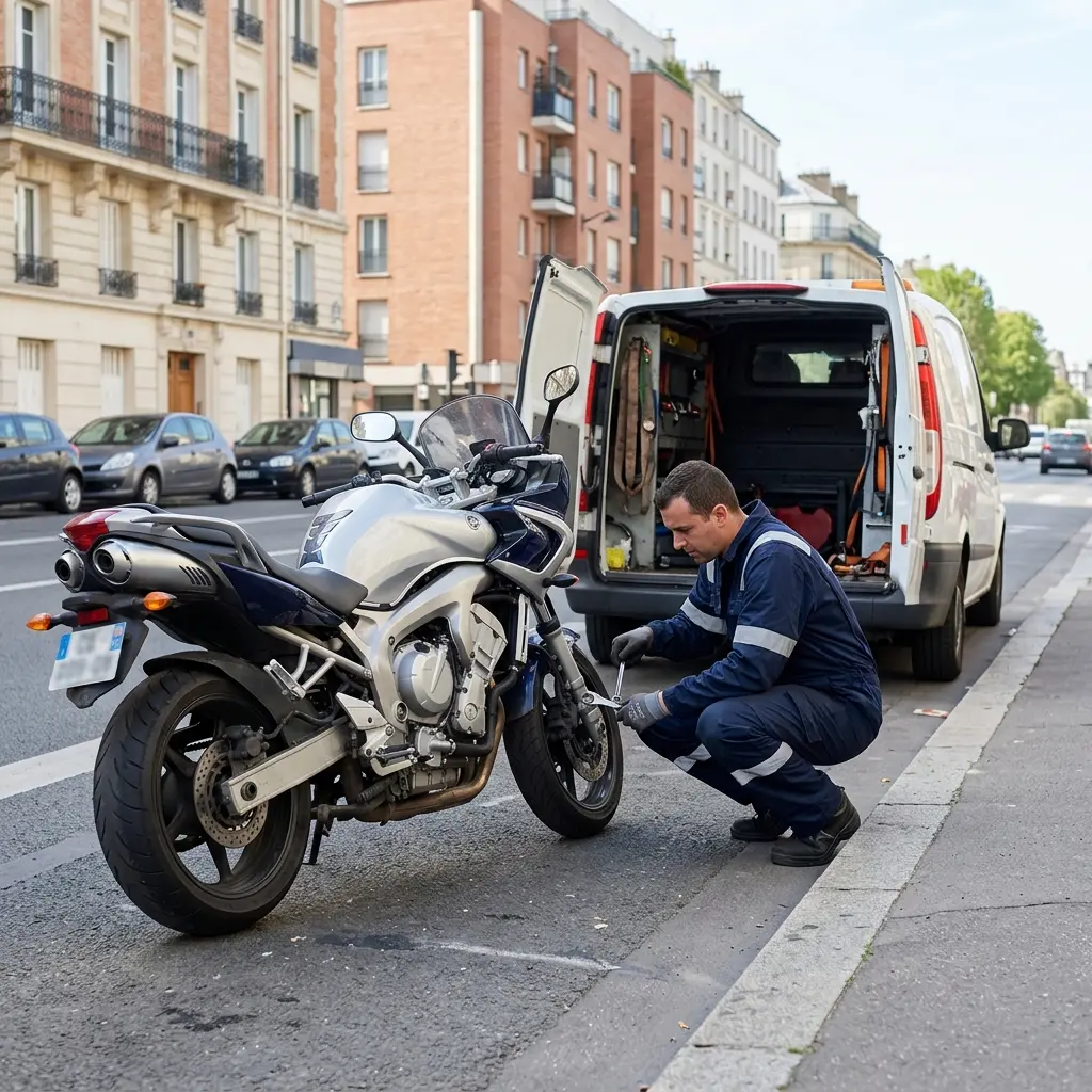 Dépannage moto Saint-Ouen-sur-Seine (93400)