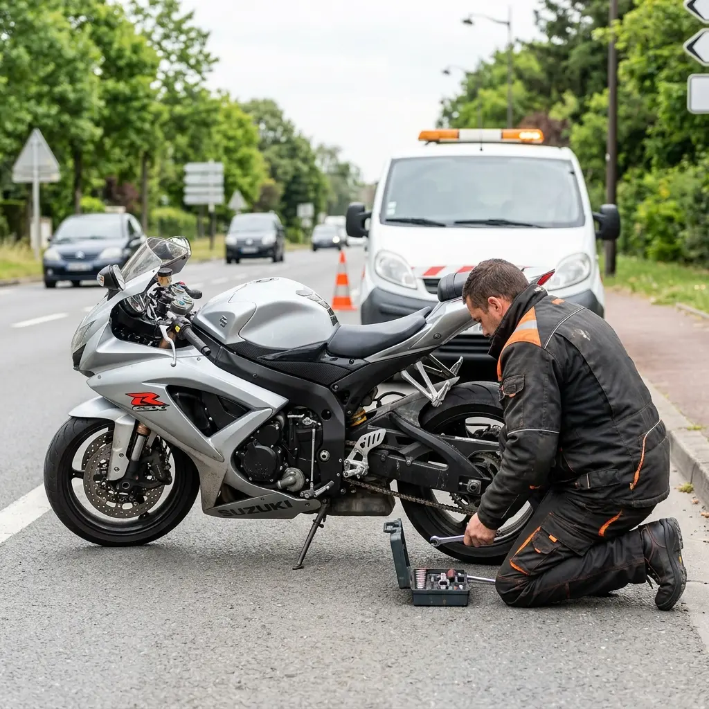 Dépannage moto Dugny (93440)