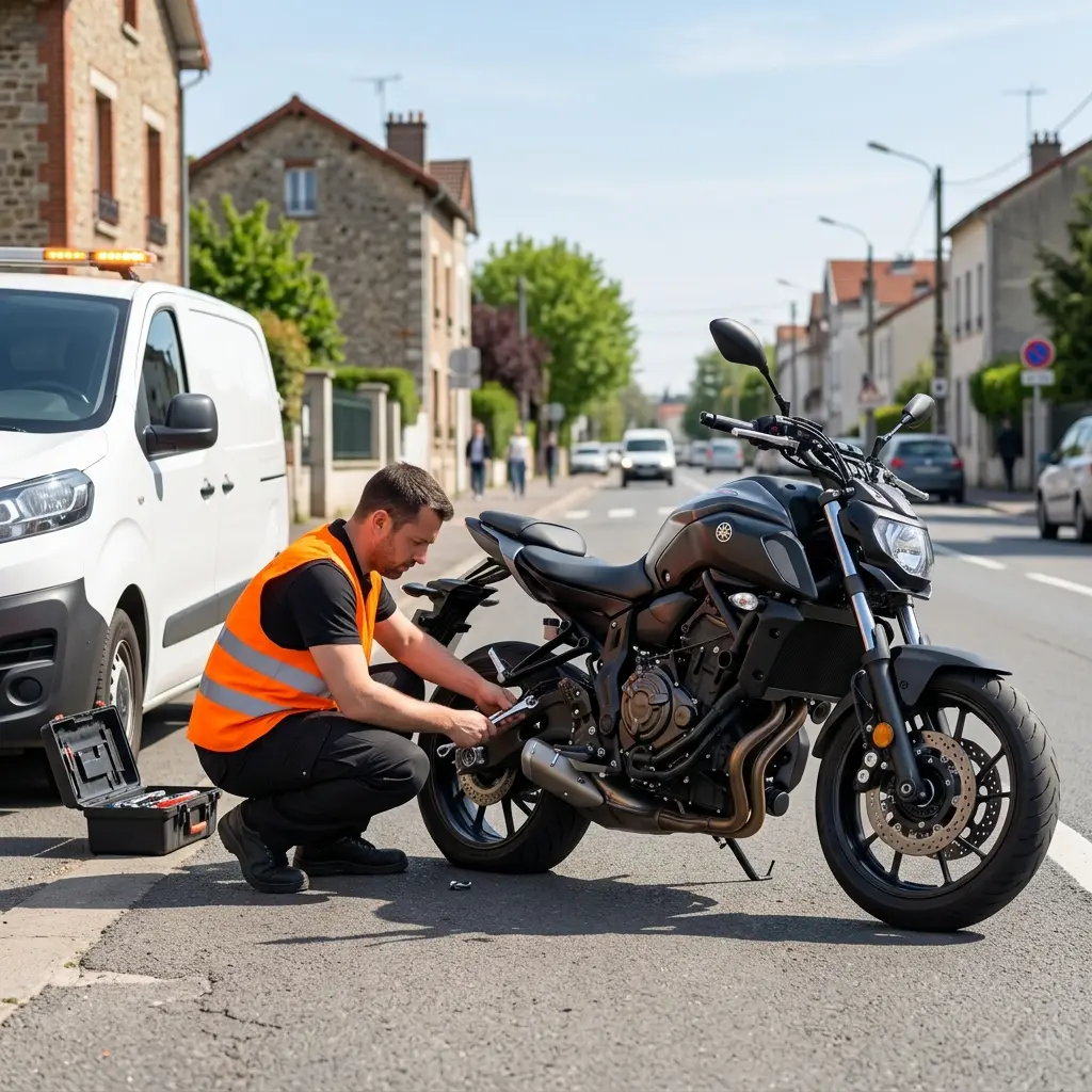 Une solution de dépannage moto sereine et professionnelle
