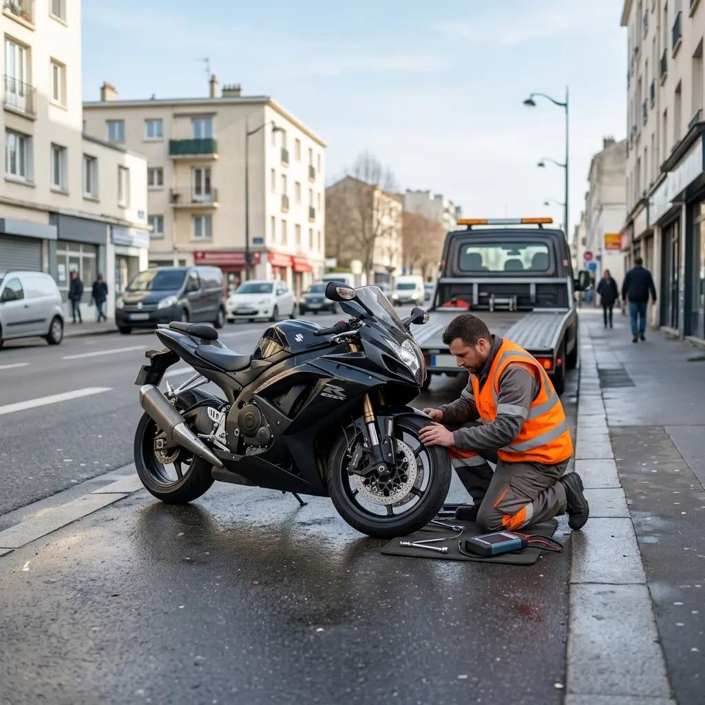 Dépannage moto Pantin (93500)