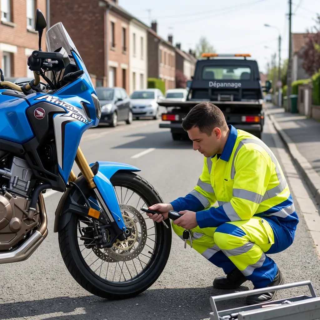 Besoin d'un dépannage moto rapide à Aulnay-sous-Bois ?