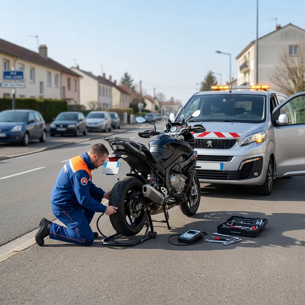 Dépannage moto Drancy (93700)