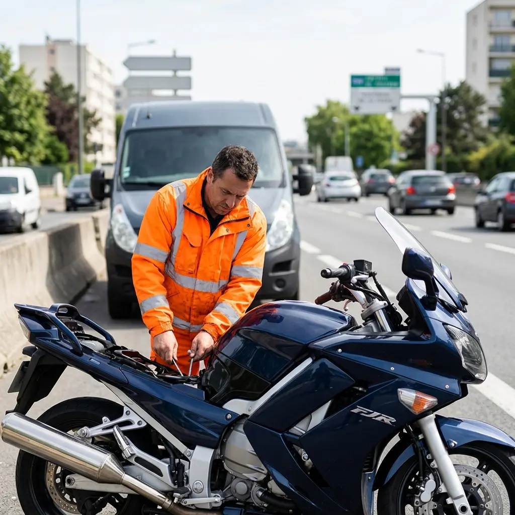 Comment réagir en cas de panne avec votre moto ?