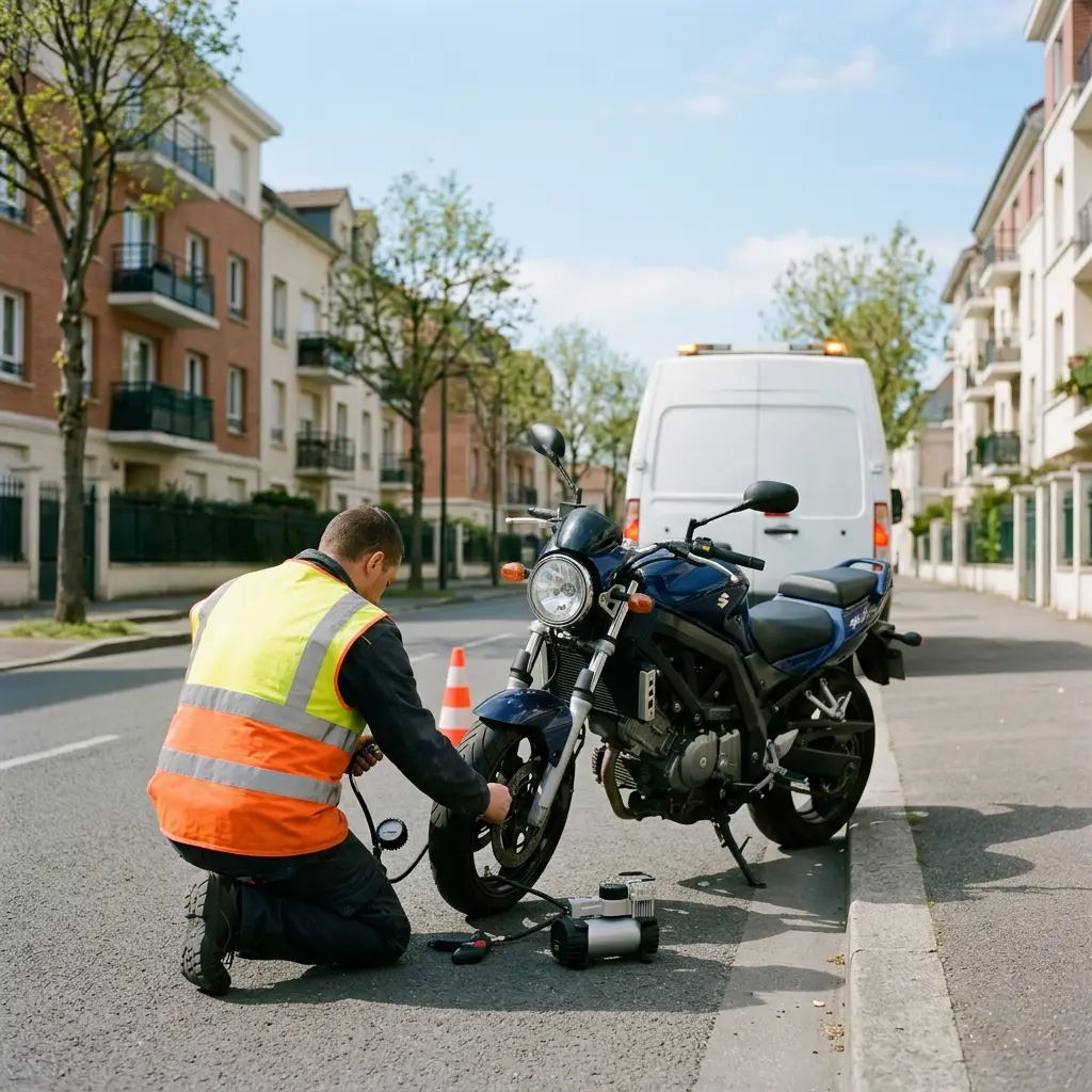 Besoin d'une aide urgente pour votre moto à Alfortville ?
