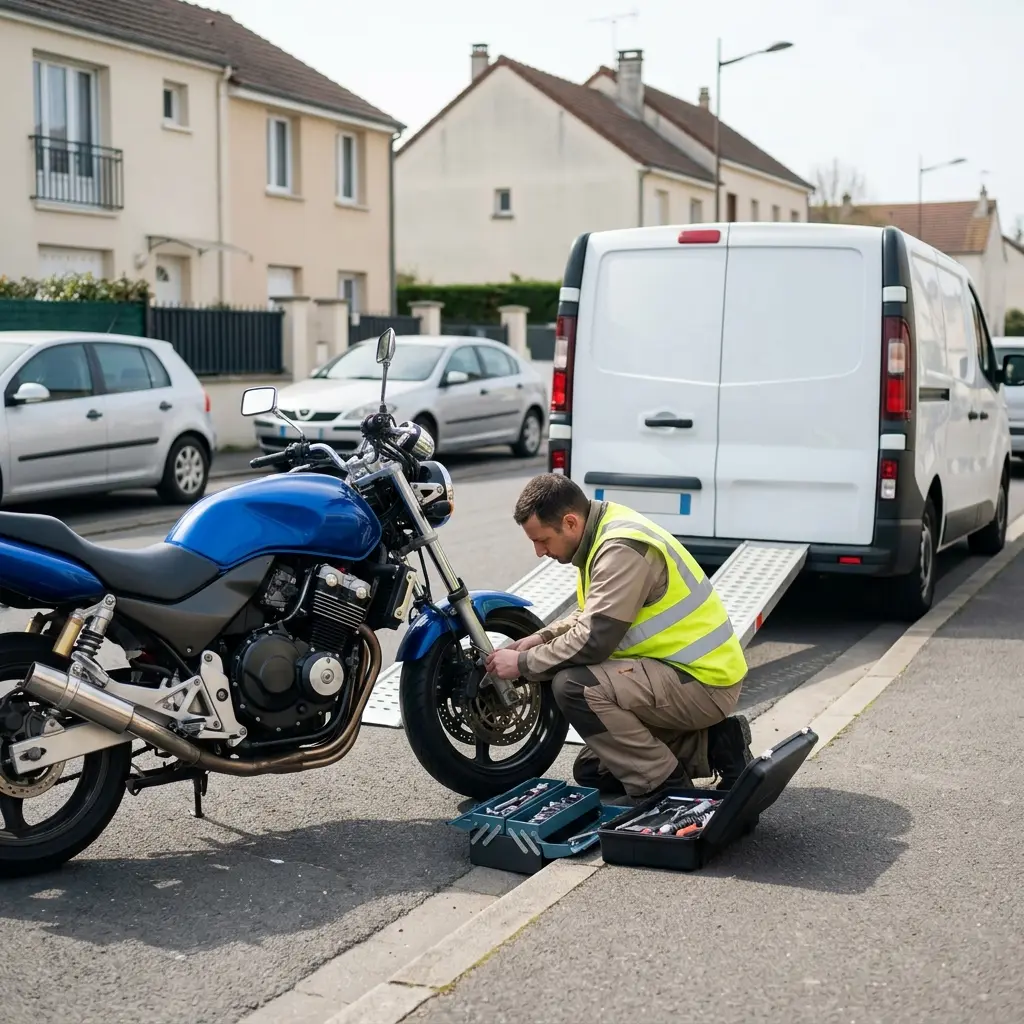 Dépannage moto Alfortville (94140)