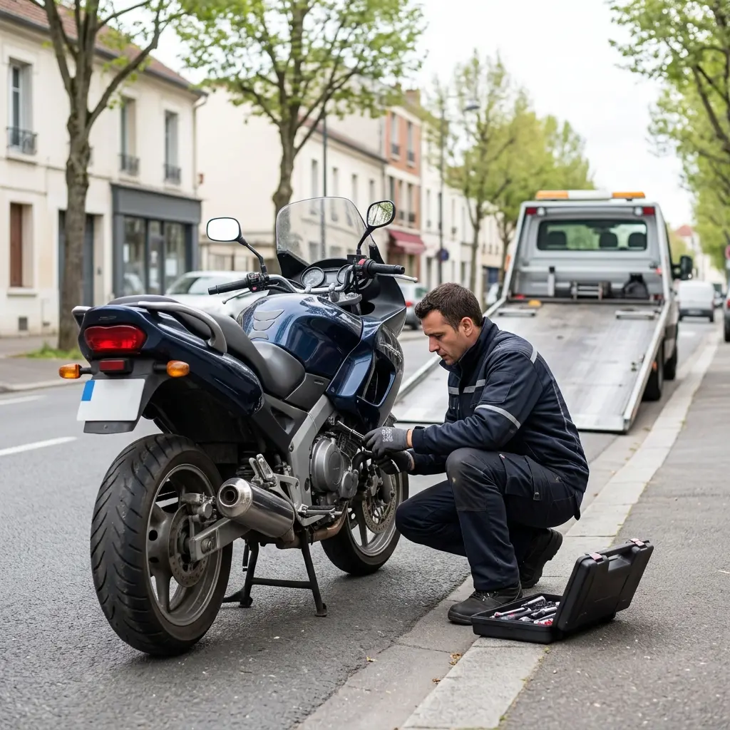 Dépannage moto Villeneuve-Saint-Georges (94190)