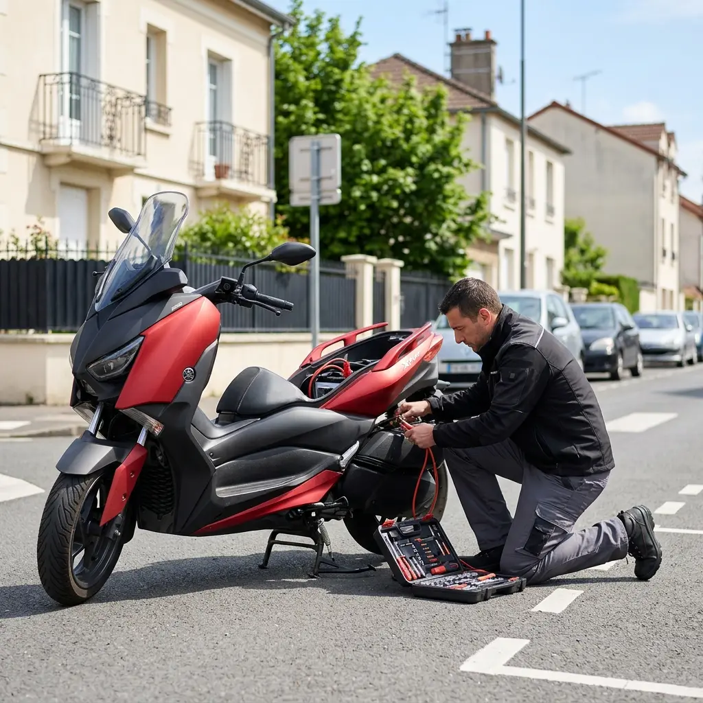 Un service de dépannage moto transparent et professionnel