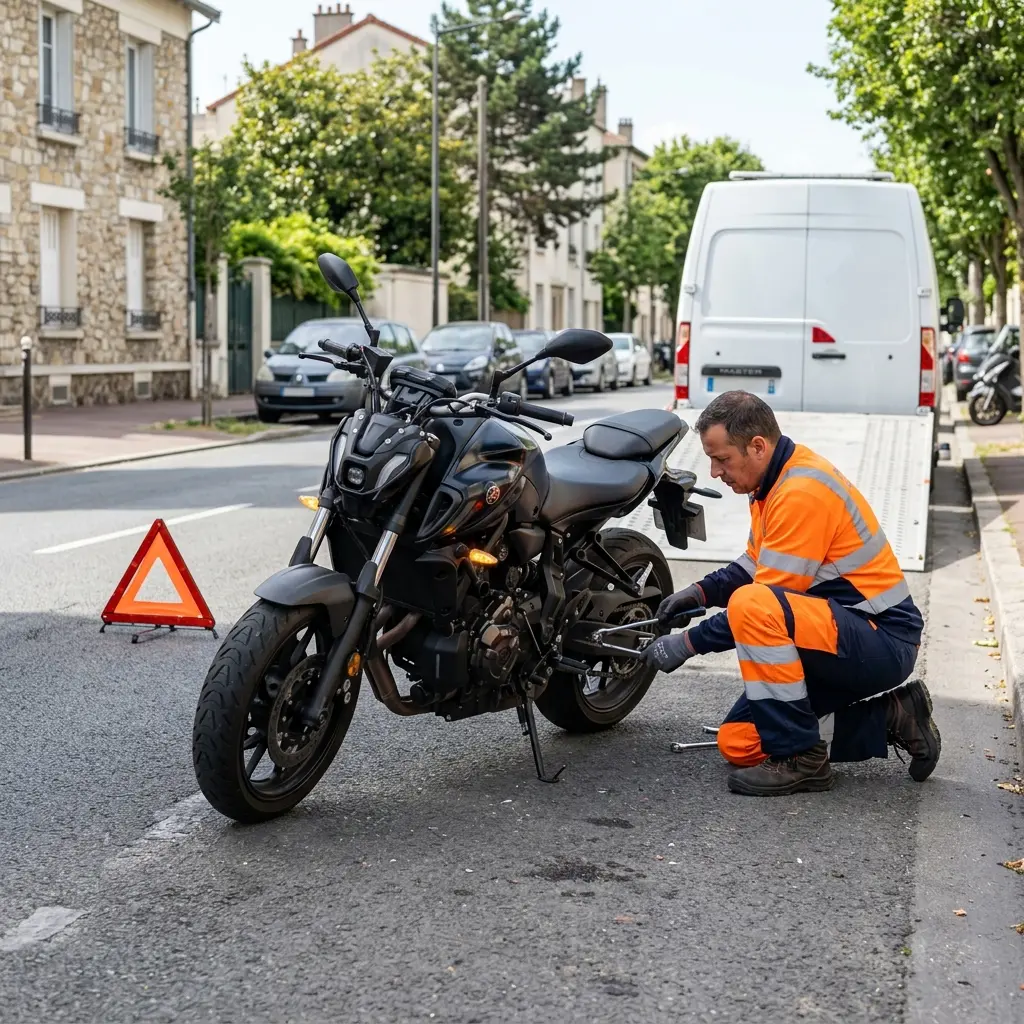 Besoin d'un dépannage moto rapide à Gentilly ?