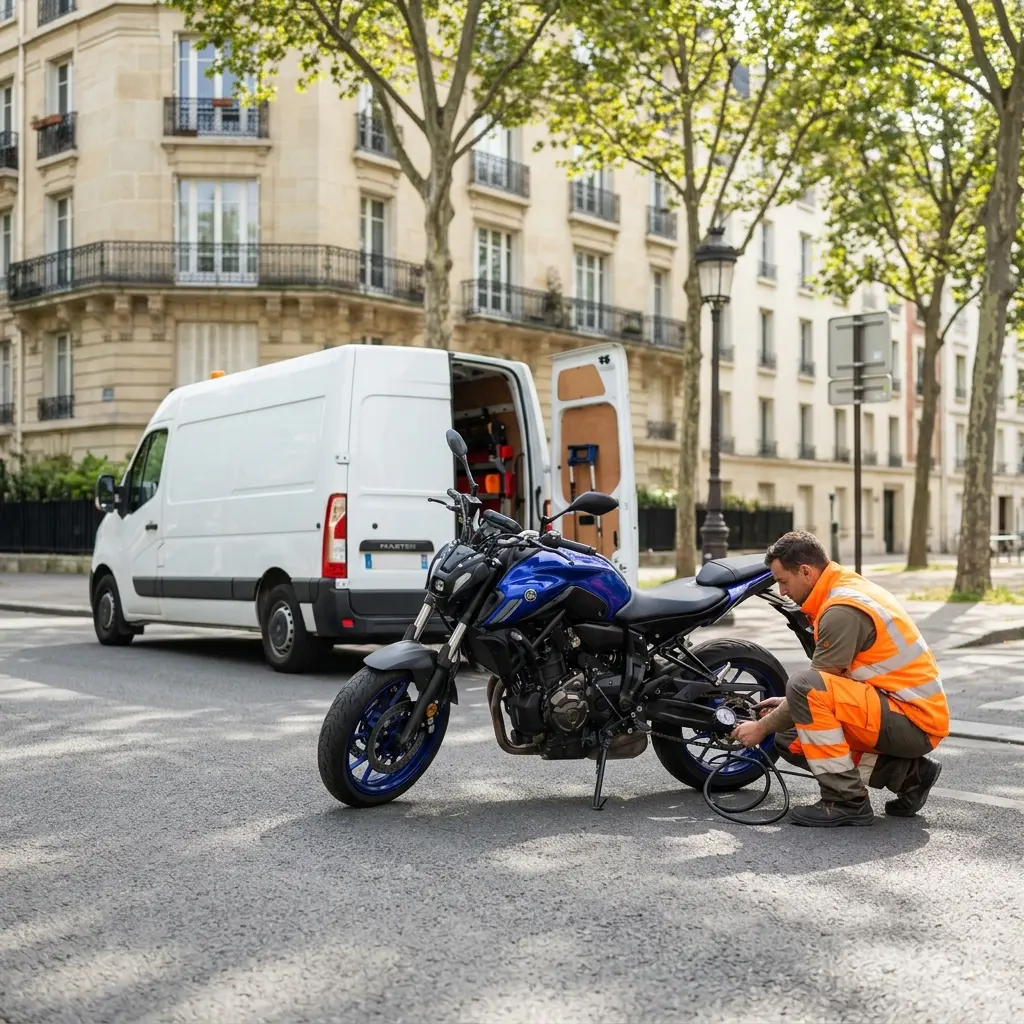 Dépannage moto Vincennes (94300)