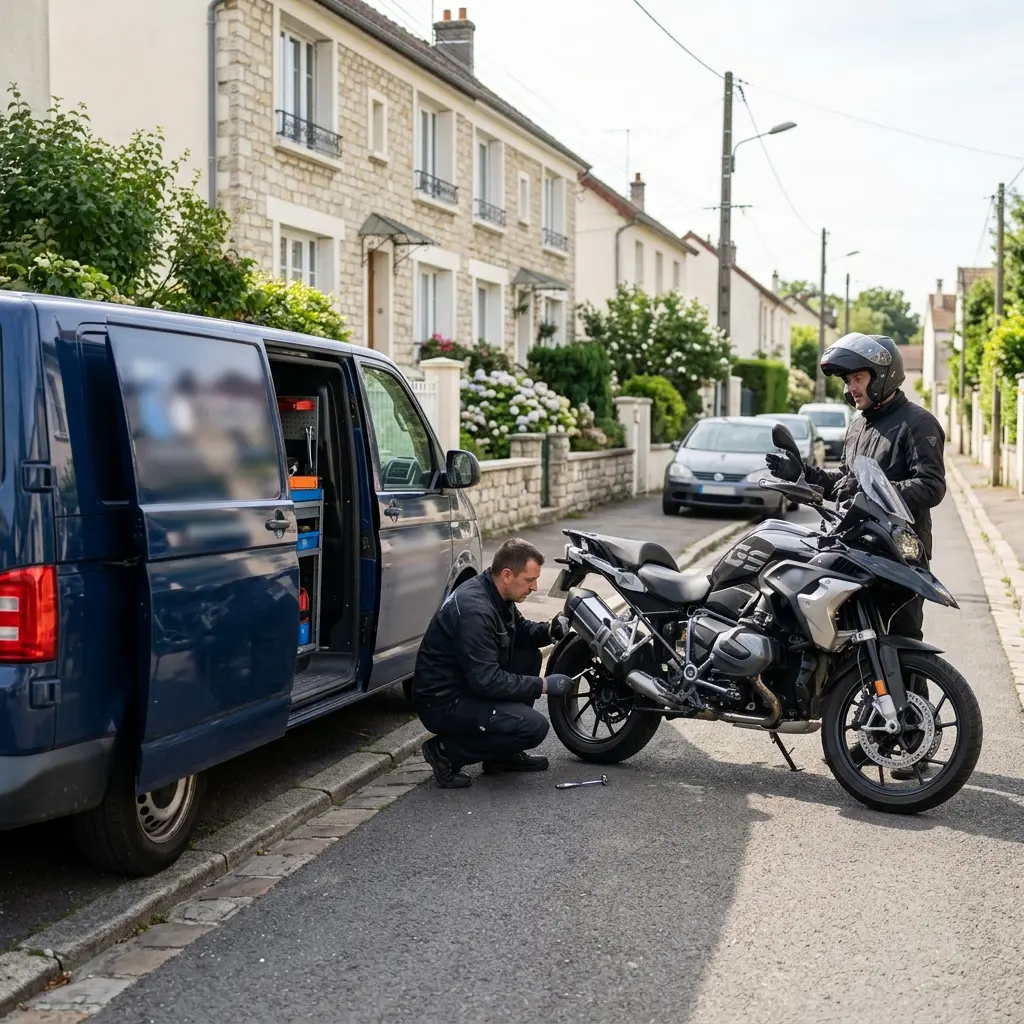 Dépannage moto Sucy-en-Brie (94370)