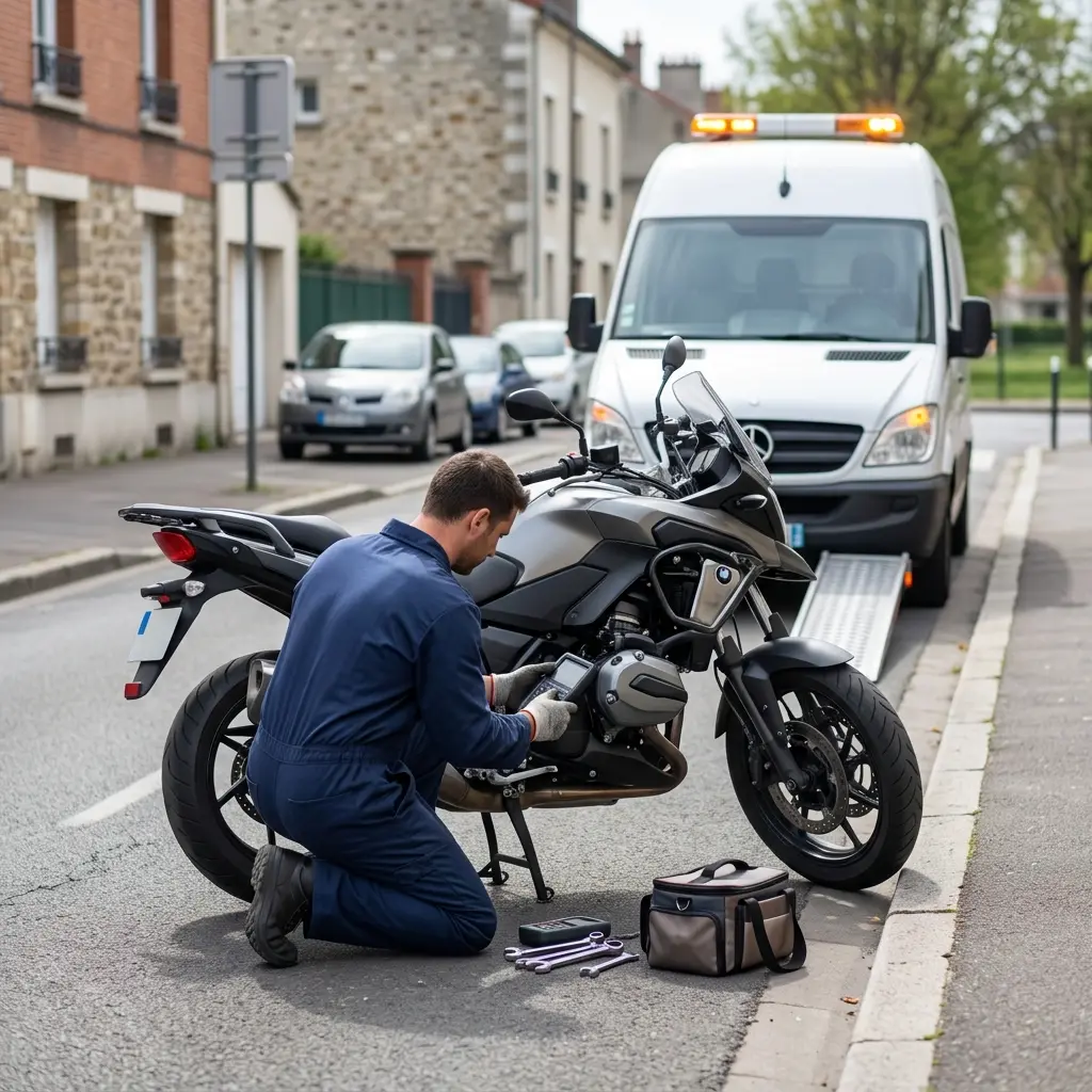 Dépannage moto Vitry-sur-Seine (94400)