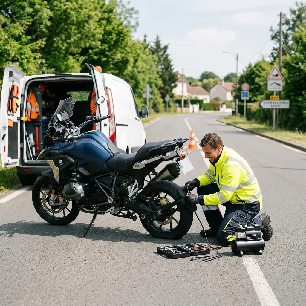 Les bons gestes à adopter lors d'une panne de moto