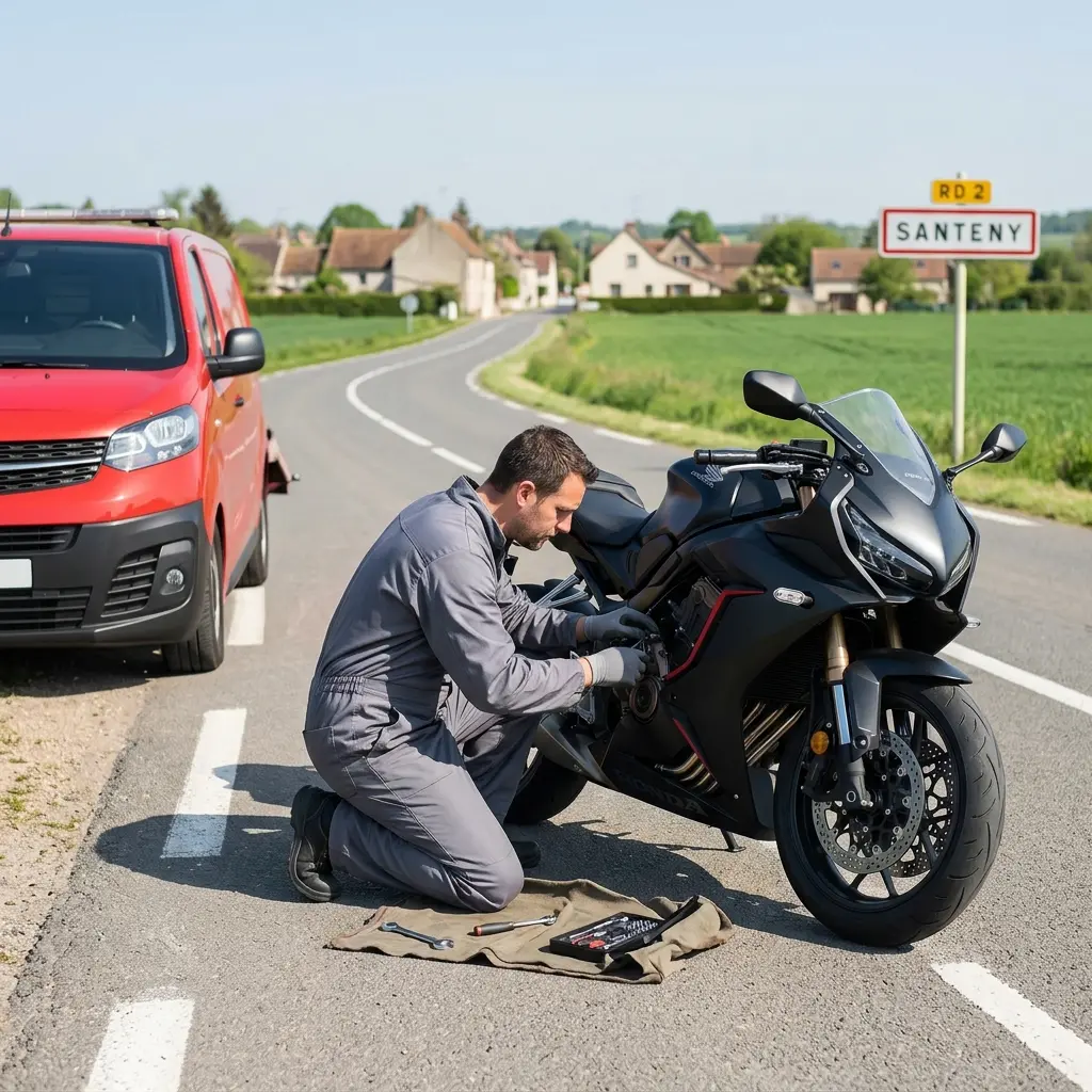 Dépannage moto Santeny (94440)