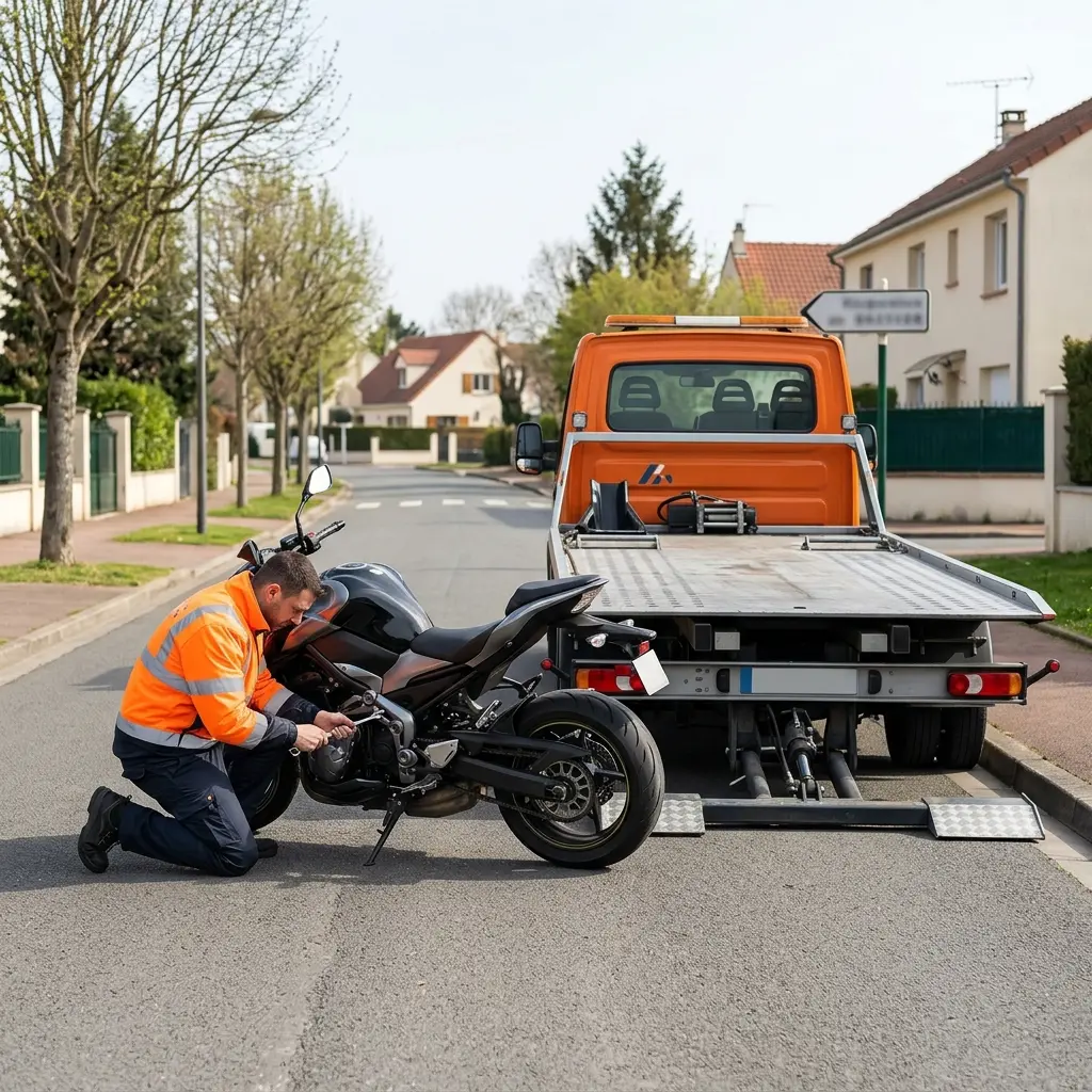 Dépannage moto Villecresnes (94440)