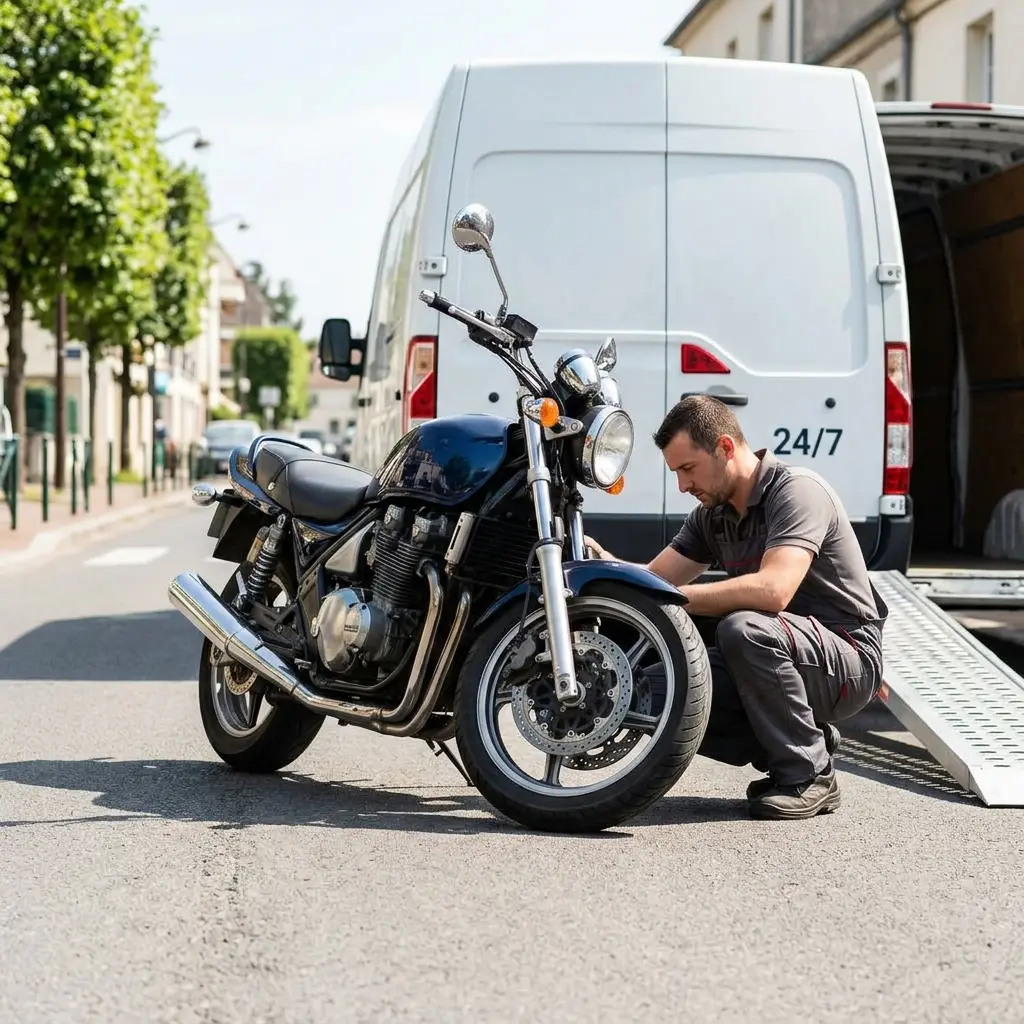 Une assistance moto disponible pour tous vos déplacements
