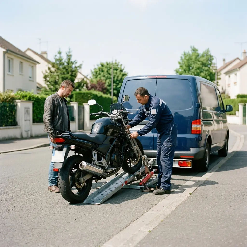 Besoin d'un dépannage moto à Mandres-les-Roses ?