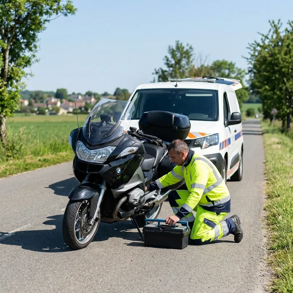 Dépannage moto Mandres-les-Roses (94520)